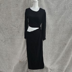 new Zara Black Maxi Dress